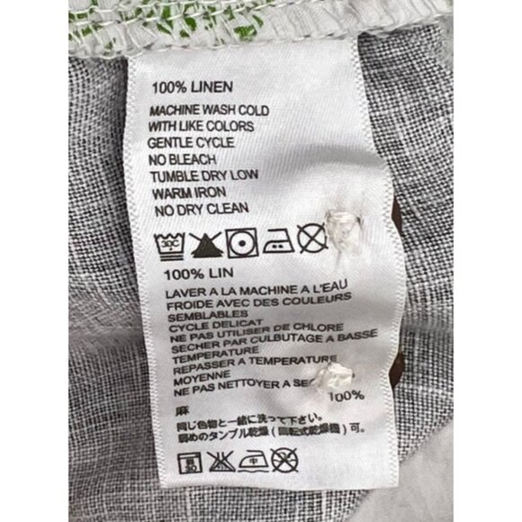 Tommy Bahama Relax Men's Cargo Shorts Size 42 Gray Linen - Picture 4 of 5